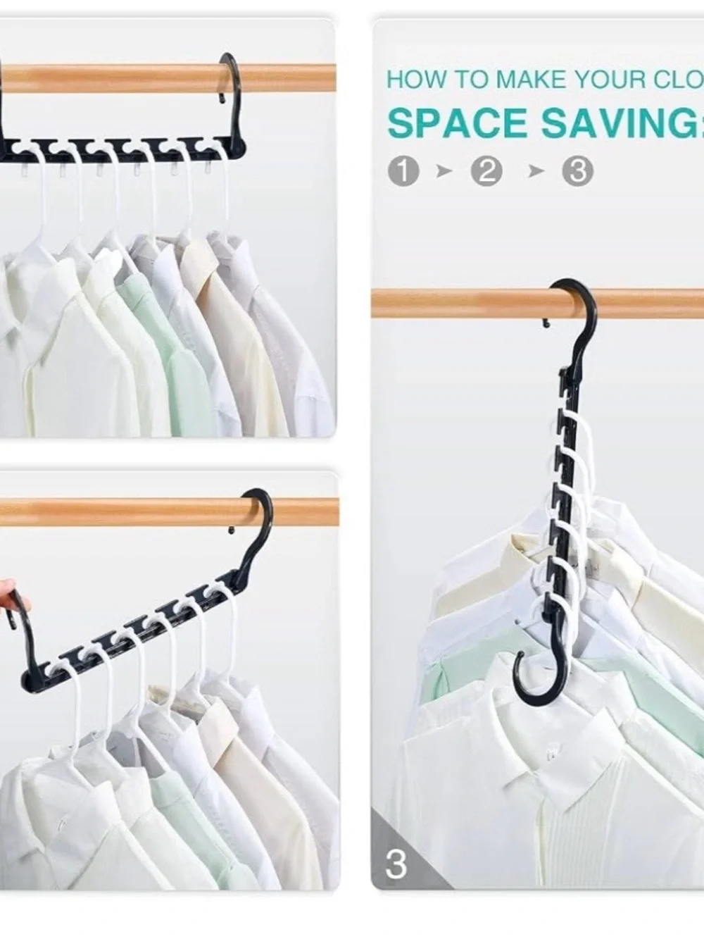 House Day Drey Sturdy Plastic Space-Saving Hangers
